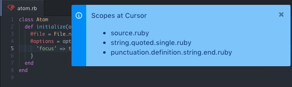 Log cursor scope Log cursor scope