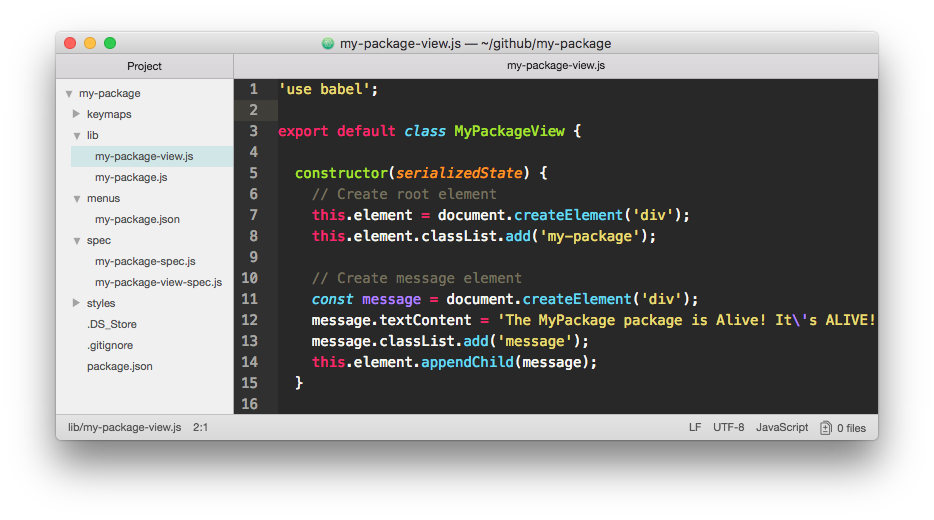 Example of the Unity UI theme with Monokai syntax theme